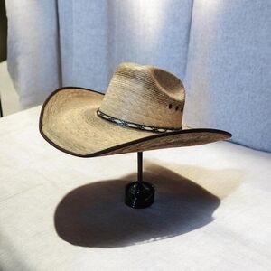 Resistol Jason Aldean Amarillo Sky  Cowboy Hat  USA Size 7 Verde Bound